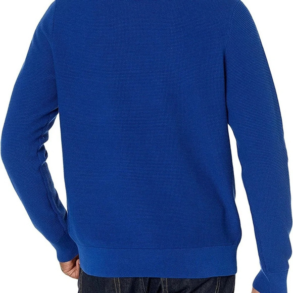 NWT! Men’s Goodthreads blue thermal sweater XS - Picture 3 of 5